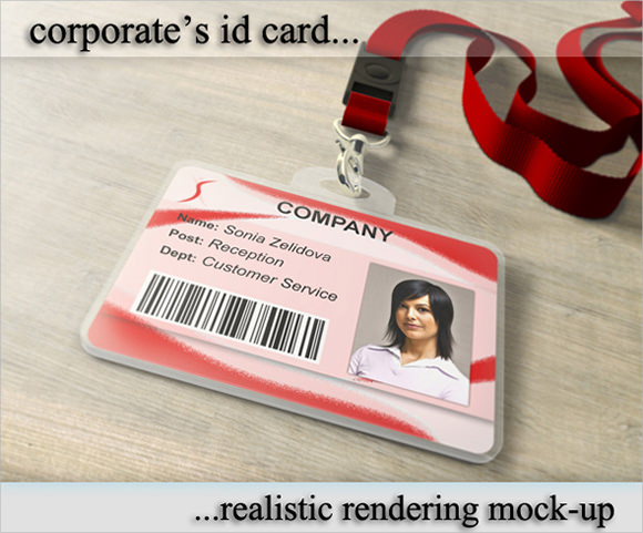 Template Id Card Photoshop Templates